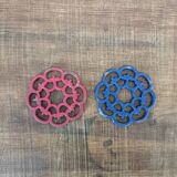 Two Decotec bottle coasters