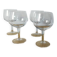 4 large crystal glasses from Arques - 71.5 cl