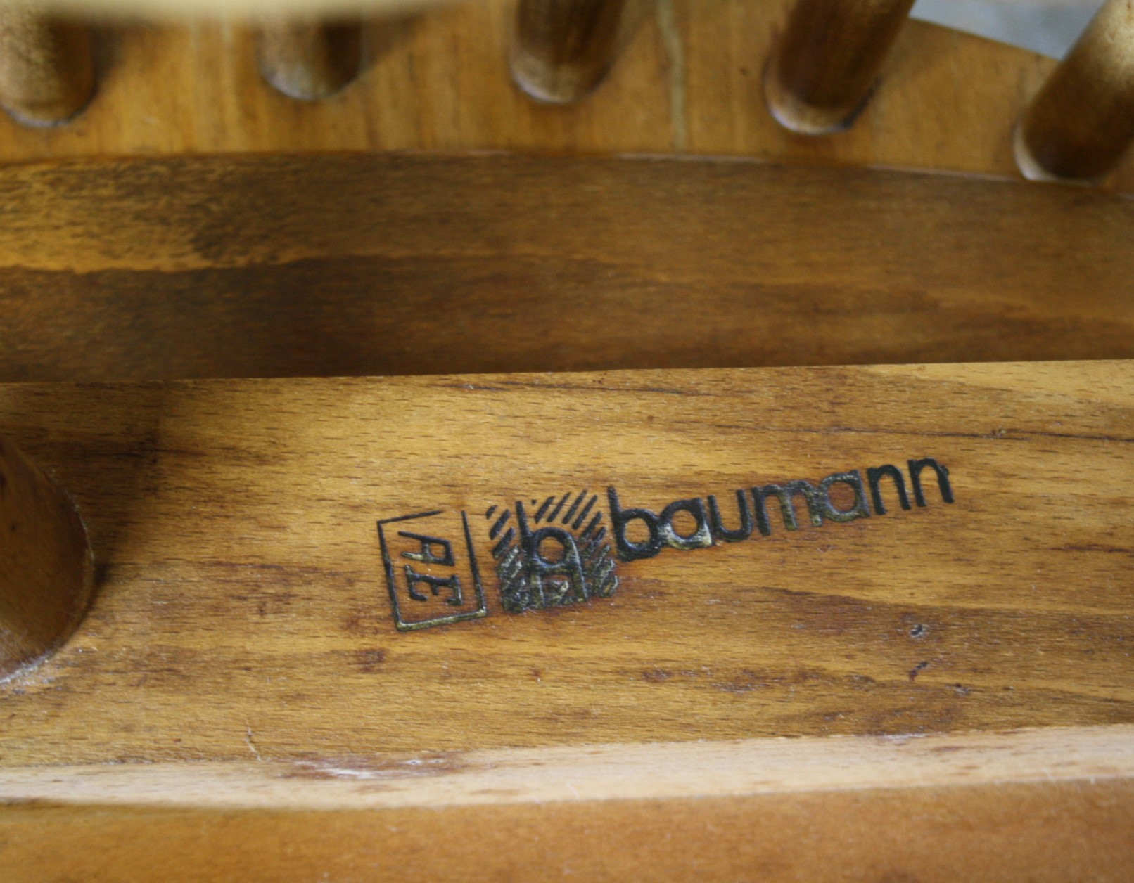 Four Baumann chairs model "Floride"