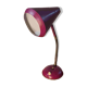 1960s fuchsia flexible desk lamp ok, 30x23 very pretty