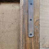 Burmese teak mirror