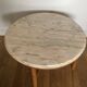 Table basse marbre rosé vintage
