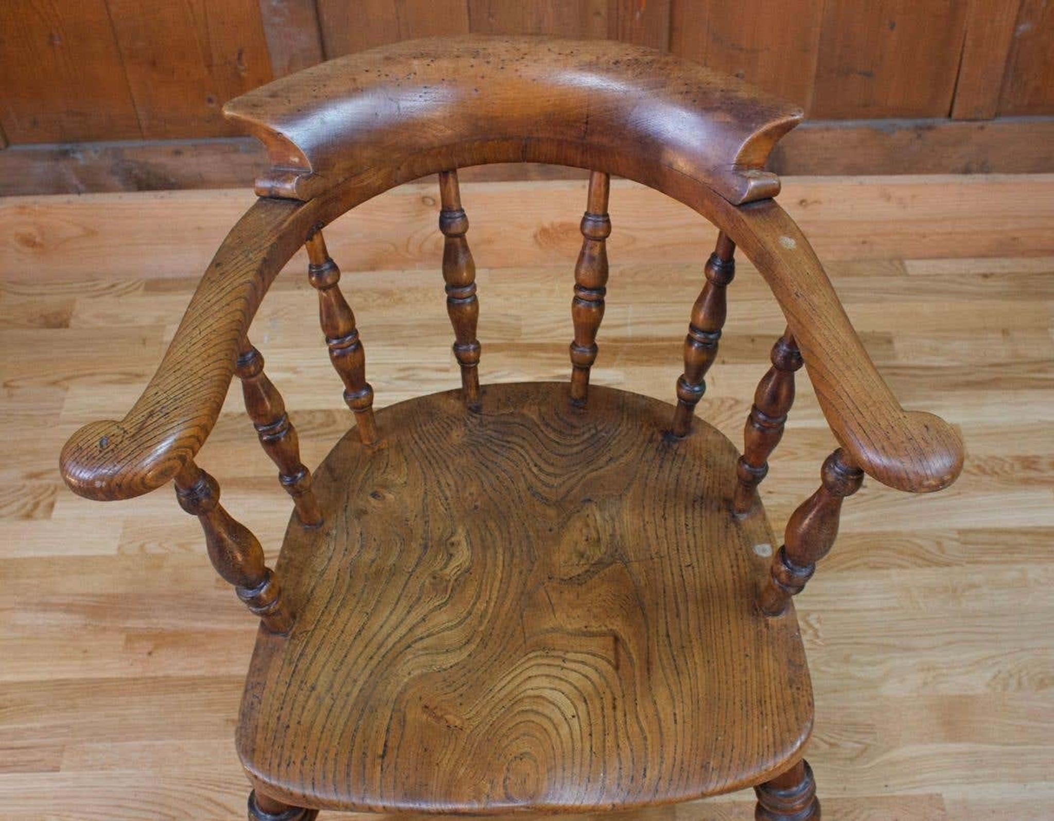Victorian captain's chair 19th century