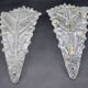 Splendid large size Italian Murano glass yellow and transparent ceiling light