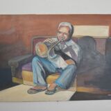 Tableau d'un trompettiste