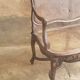 Louis XV rattan cane bench, 19th century