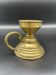 Hand candle holder, cellar rat, brass, gilded, gold, handle, 1950s, decoration, chic, decor, room