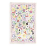 Textile suzani hand embroidered 220 x 150 cm