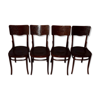 Antique dining chairs by Jozef Mintzis, Poland 1920s