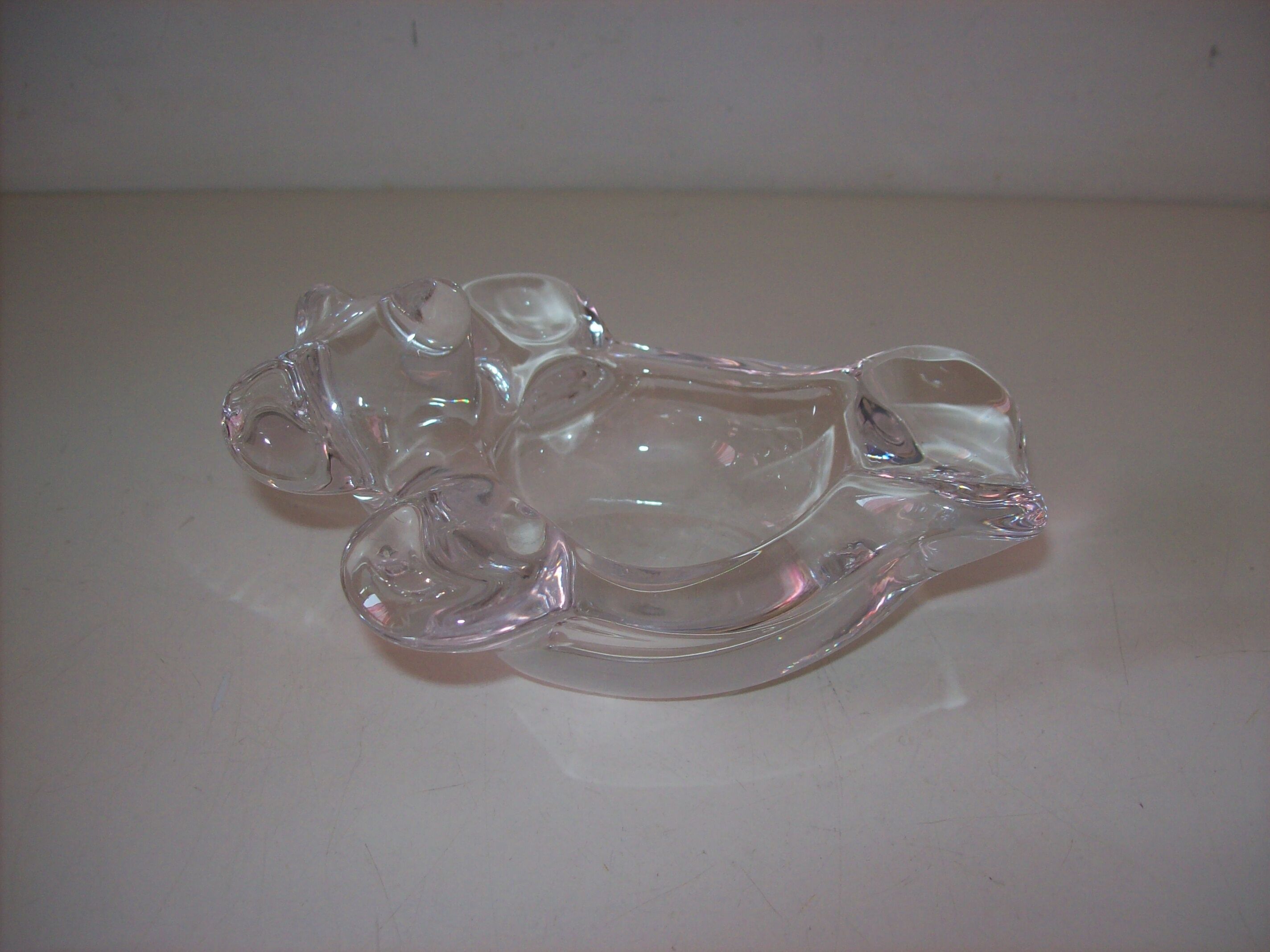 Crystal ashtray