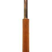 Lampadaire scandinave en teck et métal, Suède, 1960