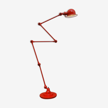 Jielde rouge Lampe industrielle 5 bras (5 x 40 cm)  de Jean Louis Domecq