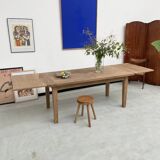 Oak farmhouse table 270 cm with extensions