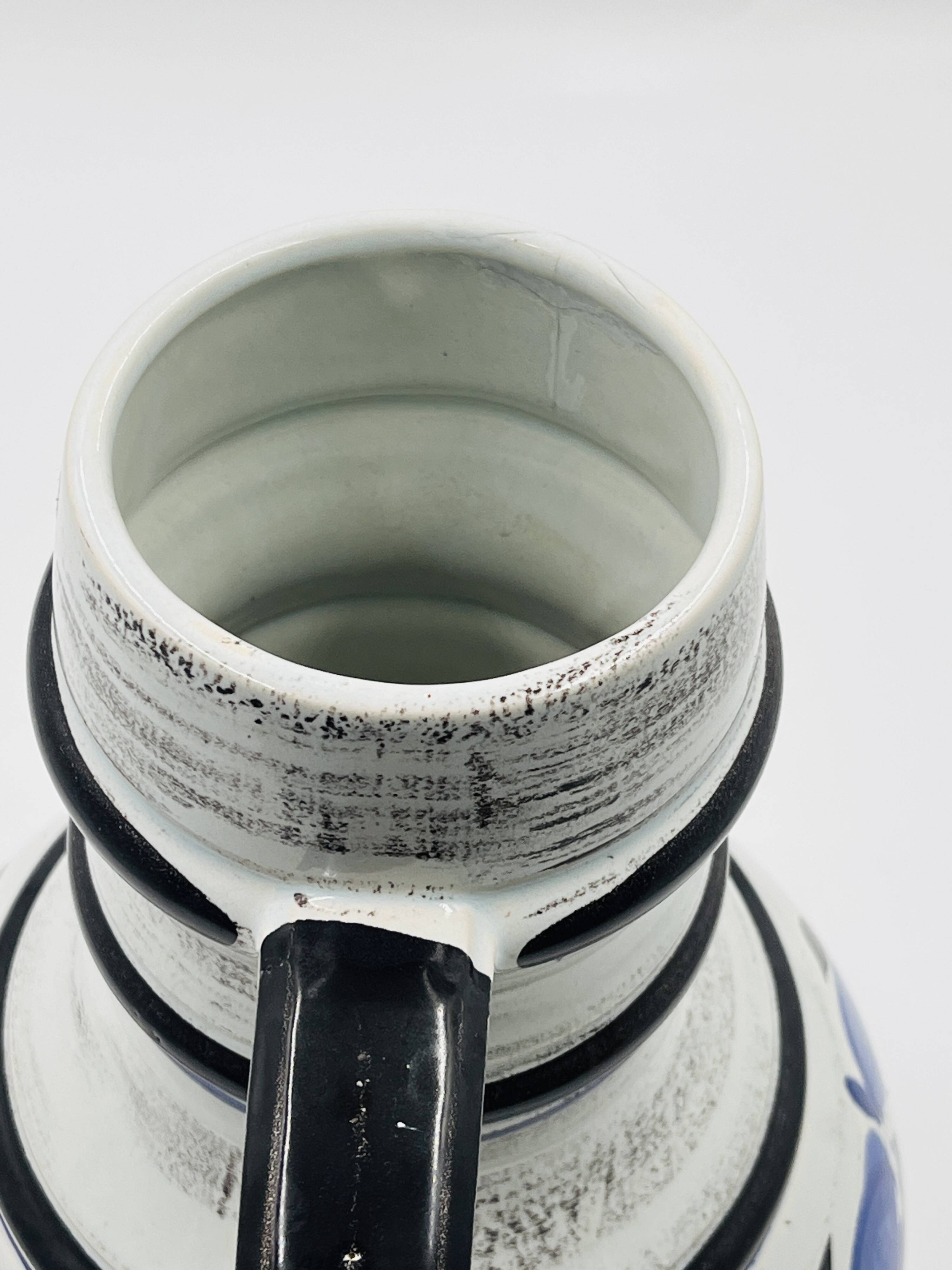 West German vase with handle