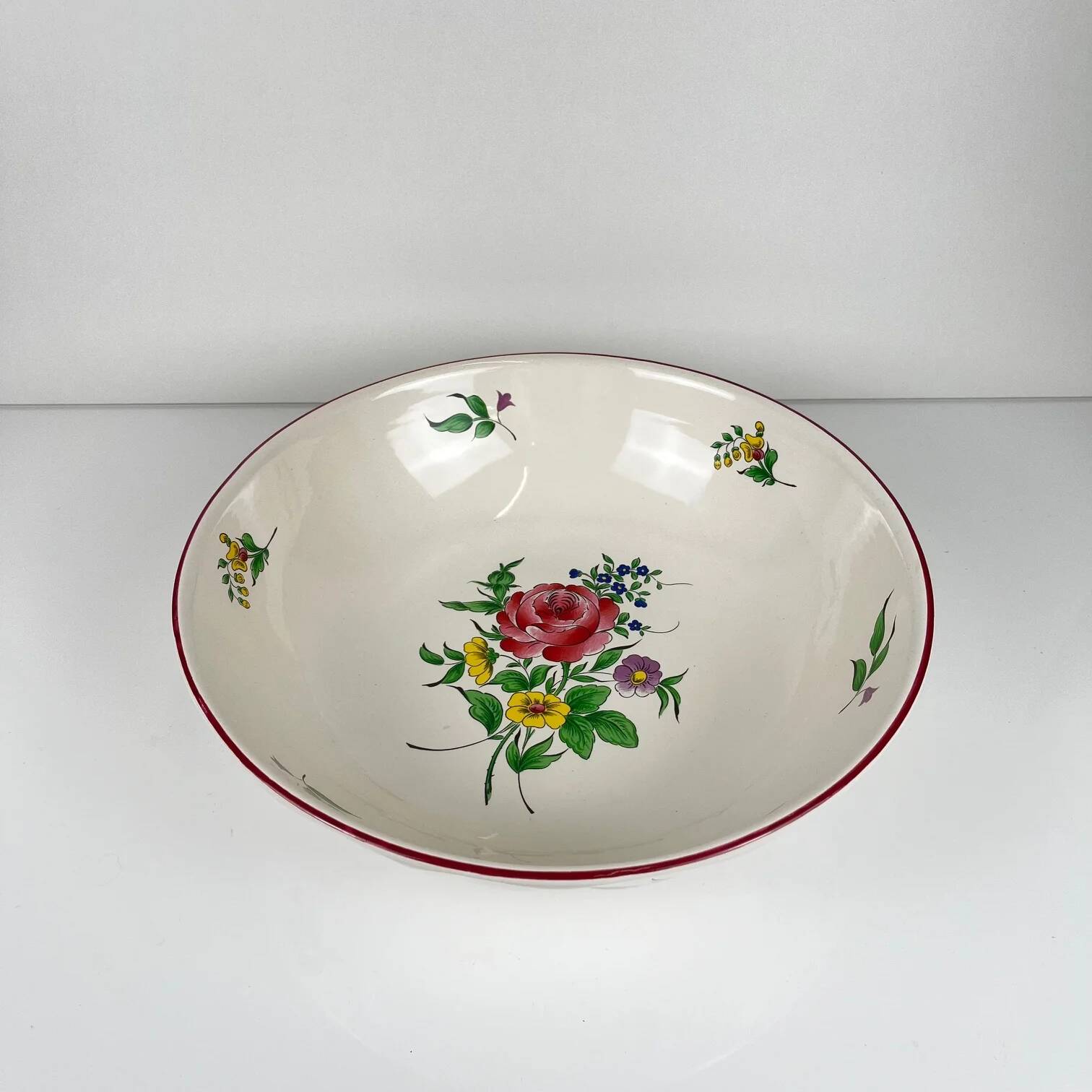 Saladier modèle Réverbère par KG Lunéville