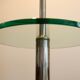 1930s Floor Nickel Lamp with Side Table – Functionalism, Bauhaus