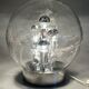 60s 70s table lamp ball lamp Doria "Big Ball" glass space age design