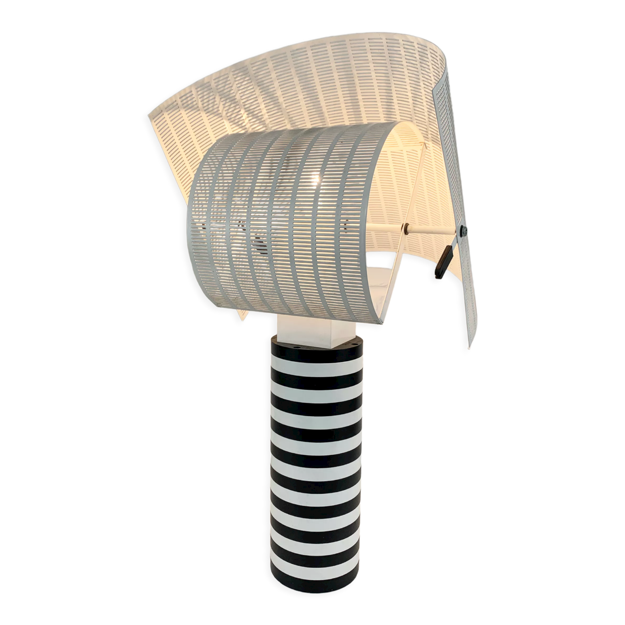 Postmodern table lamp Shogun Design Mario Botta for Artemide, 1980