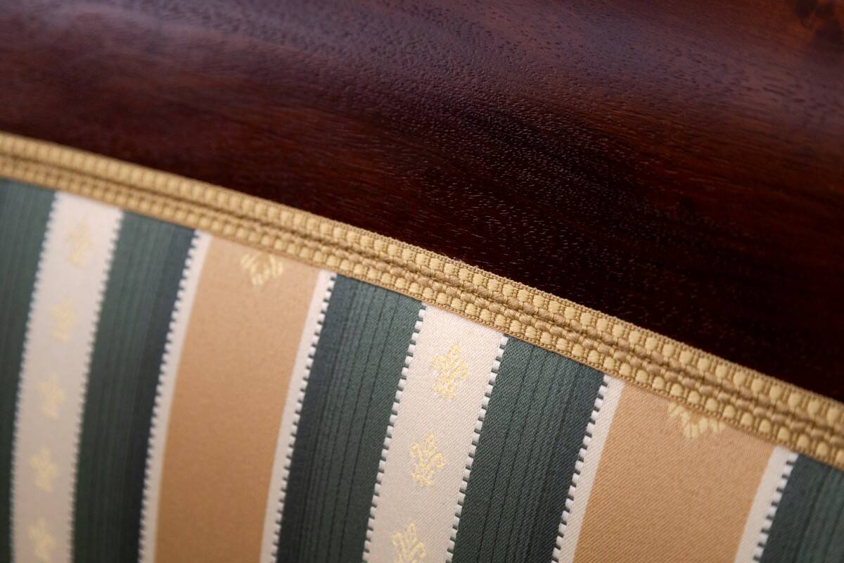 Armchairs, Northern Europe, circa 1890. After renovation.