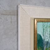 Oil on canvas by Gunnar Herman Berglund 1970