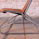 German Bauhaus Armchair in Leather by Lusch and Co West, 1970s