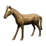 Brass horse