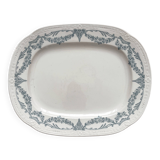 Iron earthenware dish “Louis XVI” U&C Sarreguemines