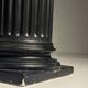 Neoclassical black plaster column