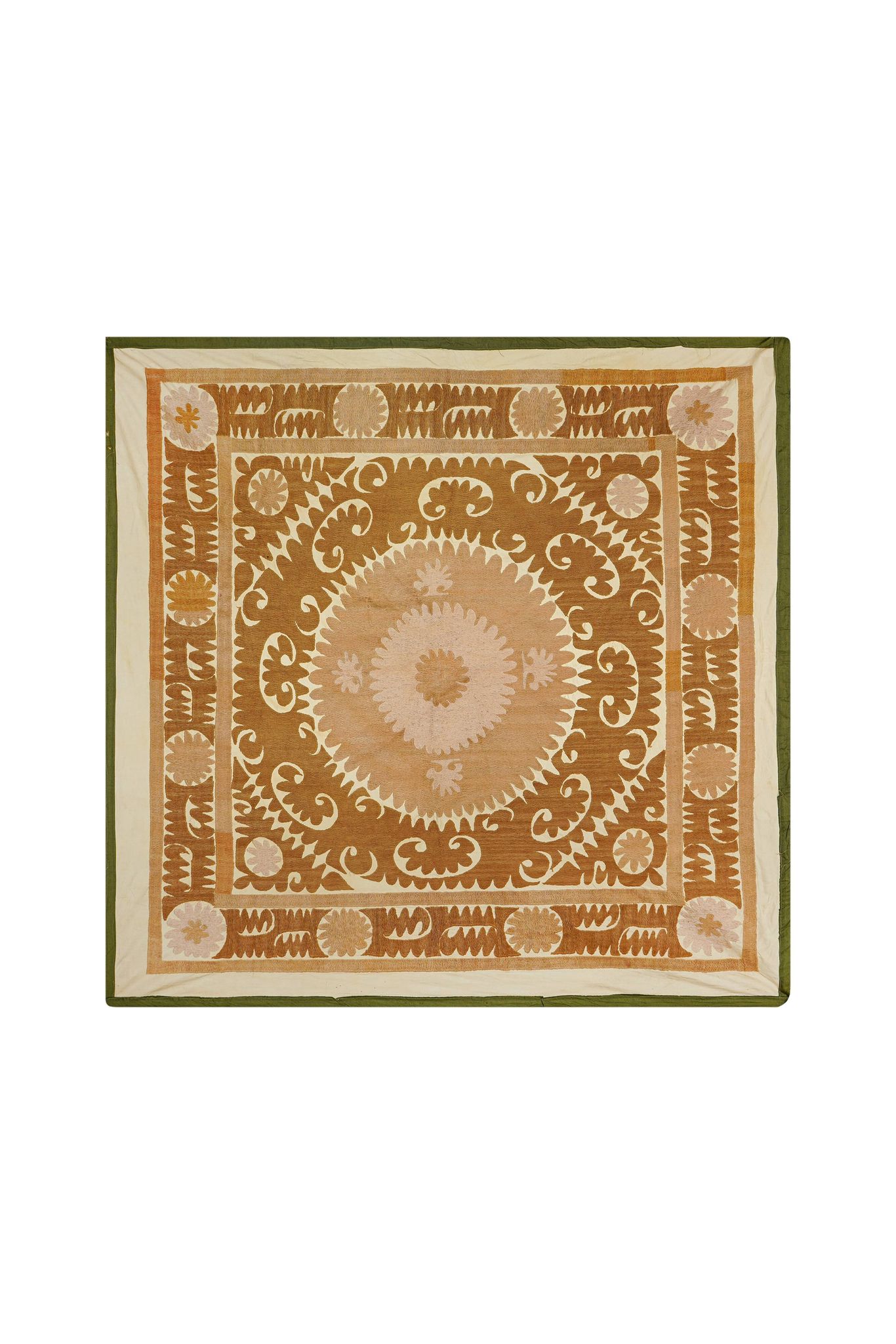Tapis turc vintage noué à la main