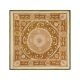 Hand-knotted rug, vintage Turkish rug 134x135 cm