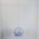 Pearlescent glass pendant light – Retro-contemporary style, unique light fixture