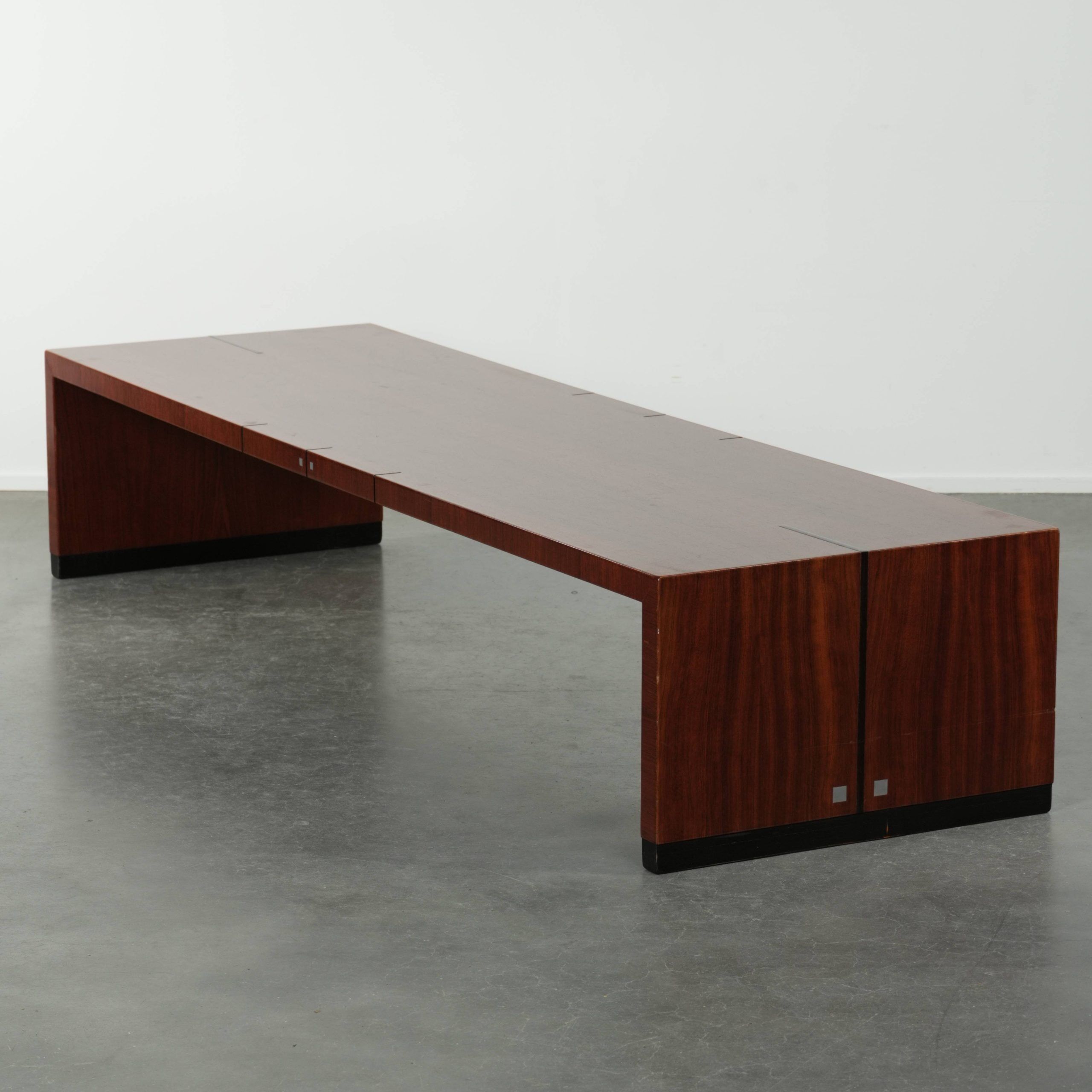Large and unique rectangular Art Deco design coffee table