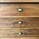 Rustic solid wood chest of drawers