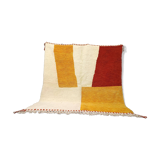 Berber rug natural wool Morocco 3 x 2 m