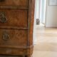 Louis-Philippe secretary chest of drawers with marble top