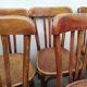 Lot de 18 chaises bistrot Fischel