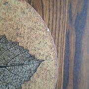 Wall ceramic leaf by Roger Capron, France, 1960s-70s.