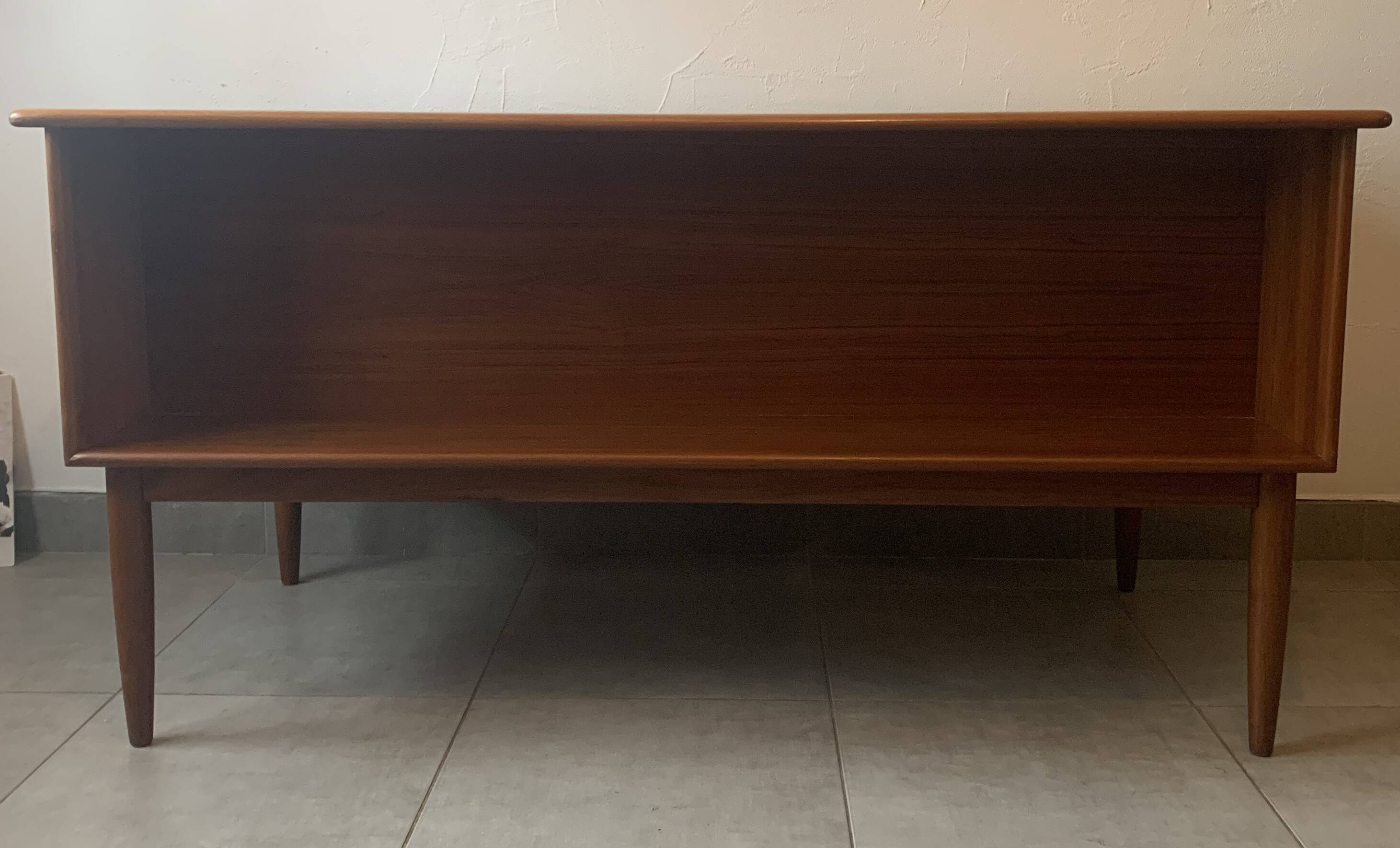 Danish Falster Teak Desk by Svend Madsen, 1960s