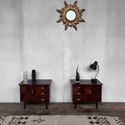 Paire de table de nuit 1950