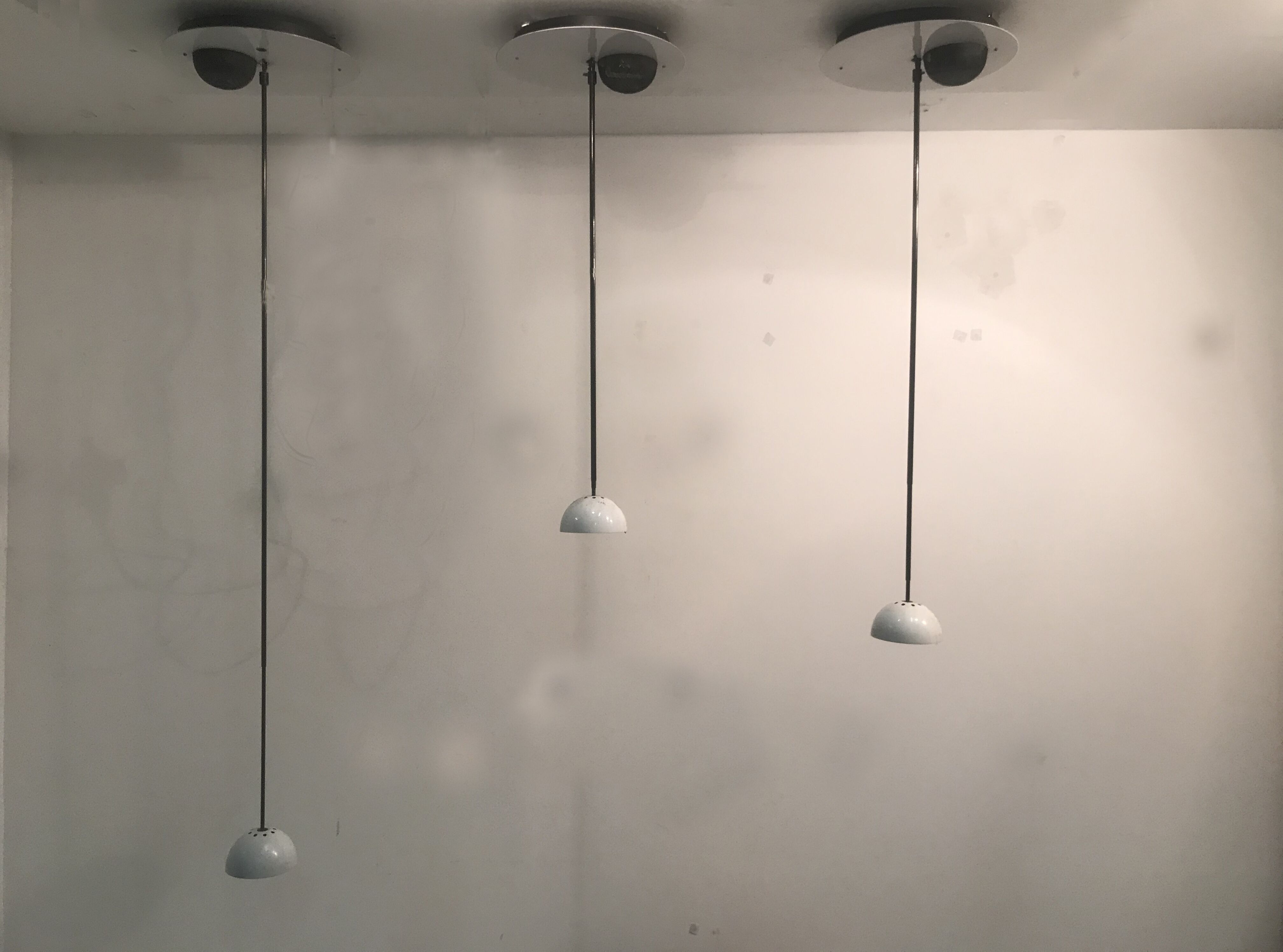 Alesia hanging lamp by Carlo Forcolini for Artemide 1981