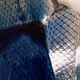 Vide poche Raku bleu indigo en céramique émaillée française