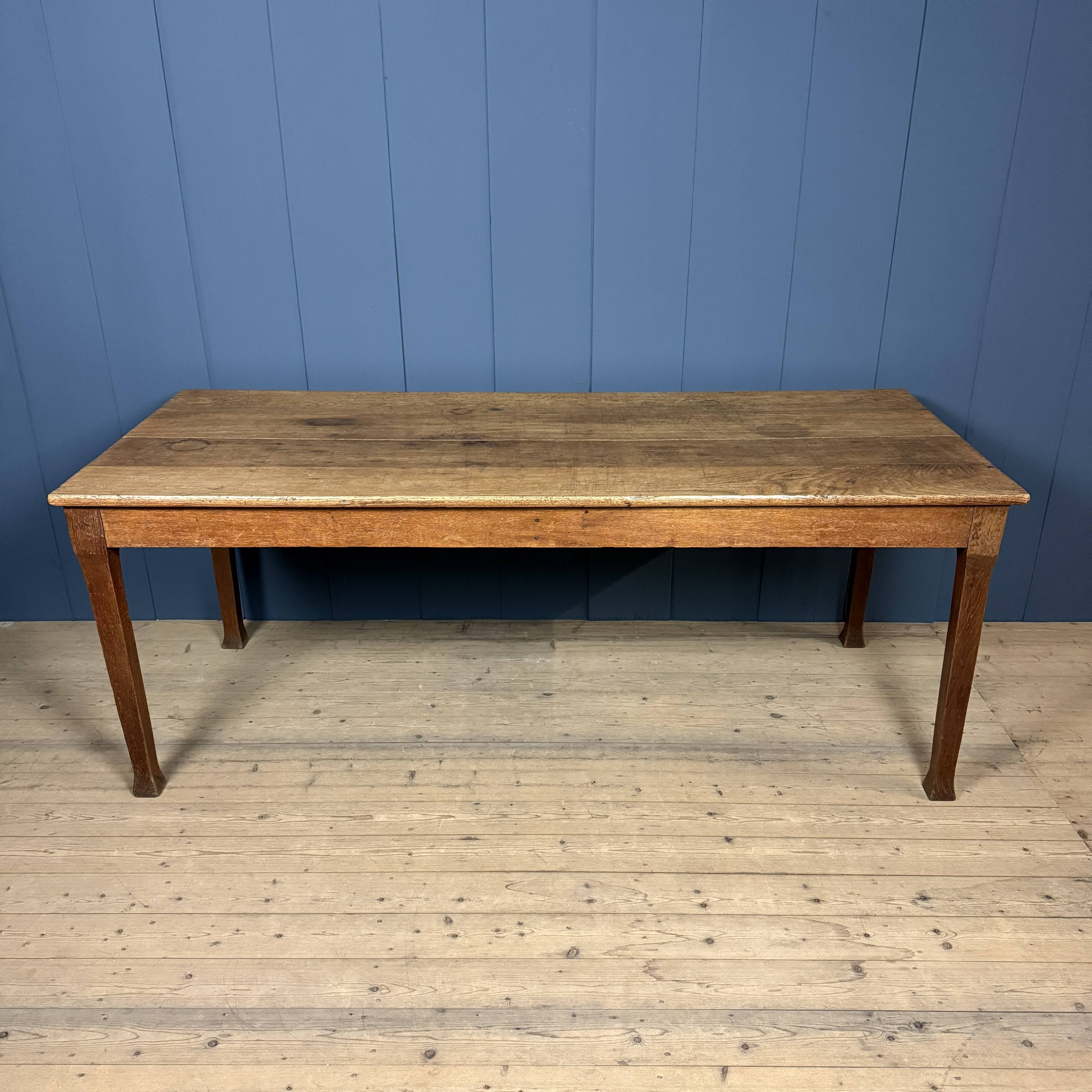 German oak coffee table
