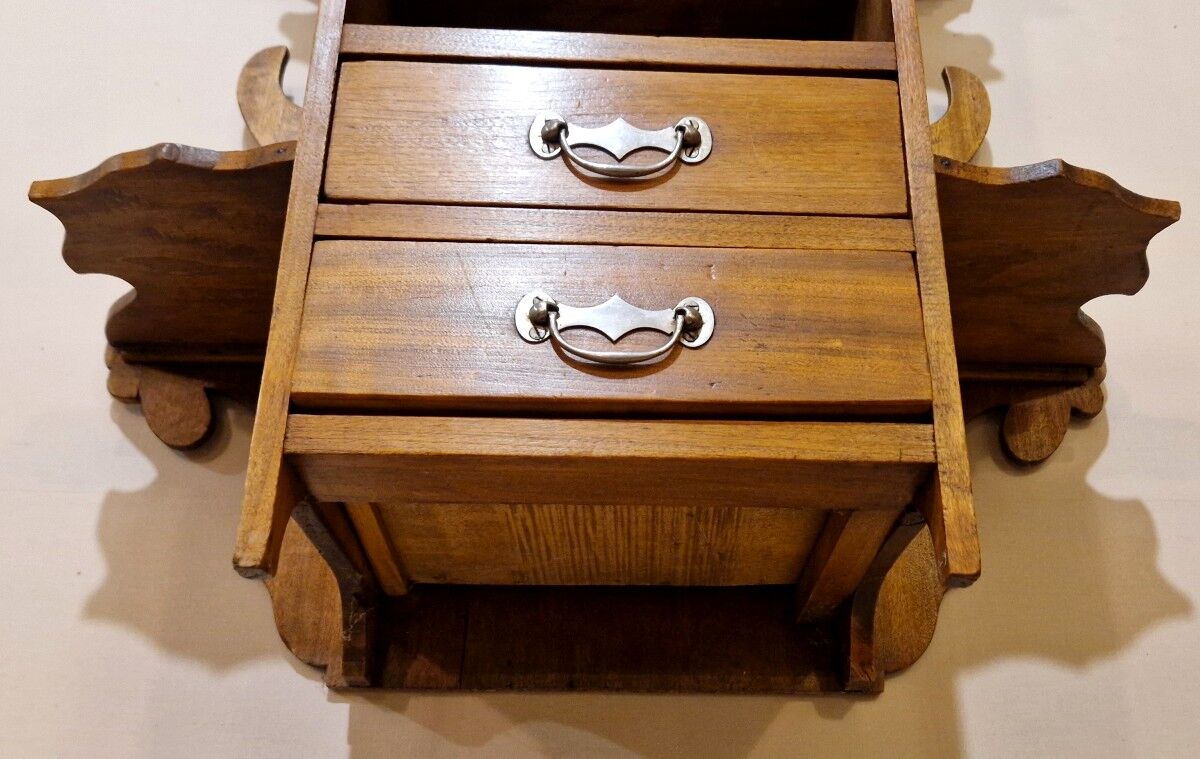 Art Nouveau wall shelf