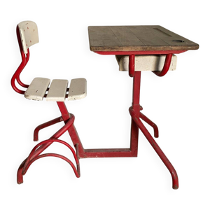 bureau enfant acier et