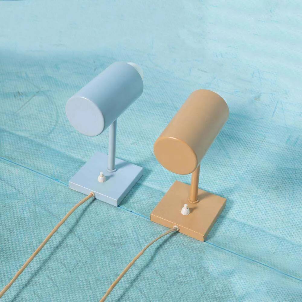 Vintage set of Danish wall lamps Fog&Mørup pastel Jo Hammerborg
