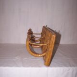 Coat rack 50s rattan