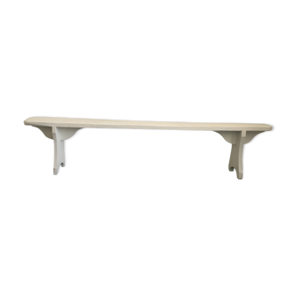 Wooden bench