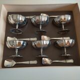 Tasting service Jean Couzon goldsmith in its original box