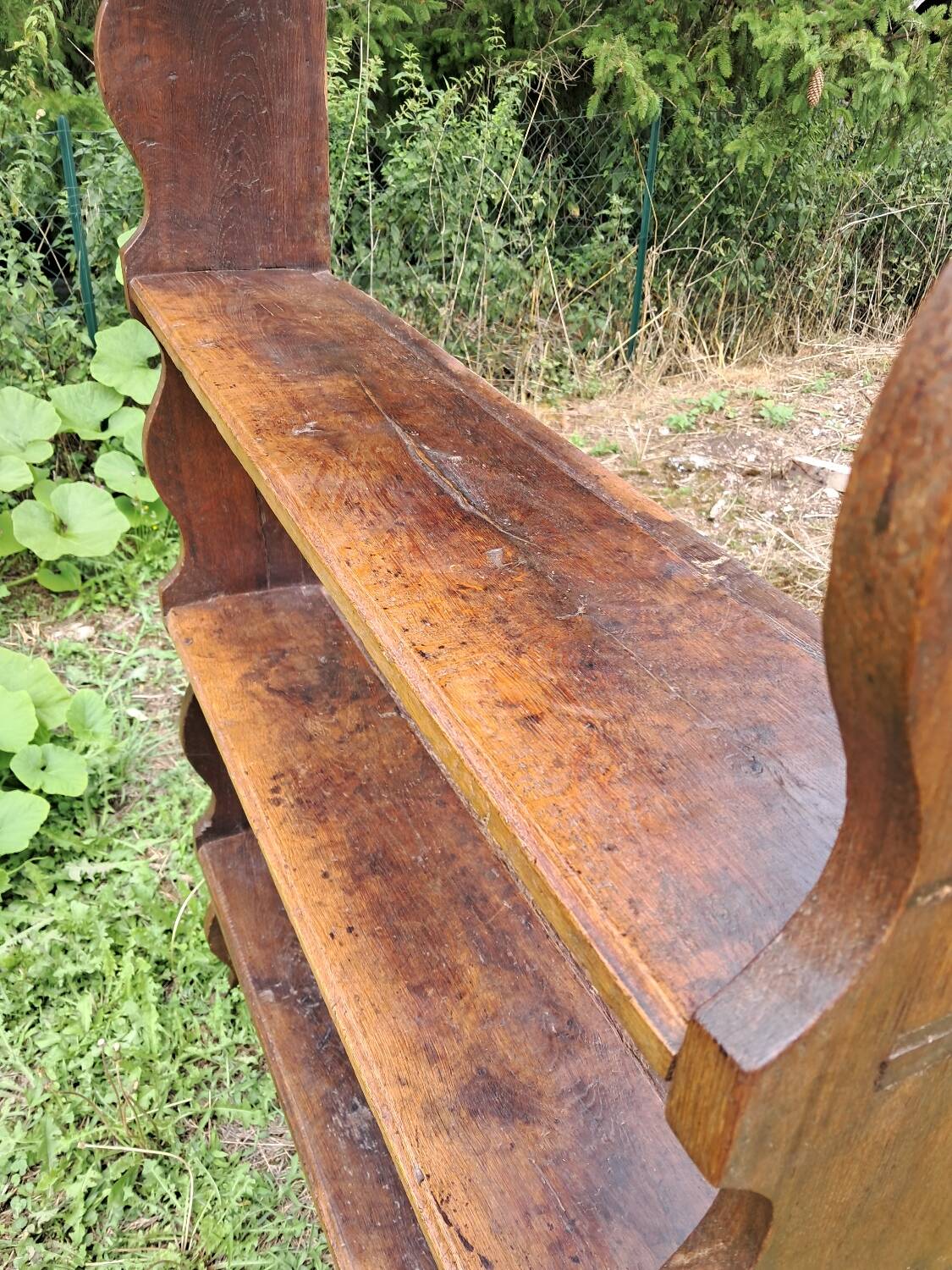 Rustic oak sideboard, Lorraine style