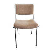Metal reclining chair and fabric seat